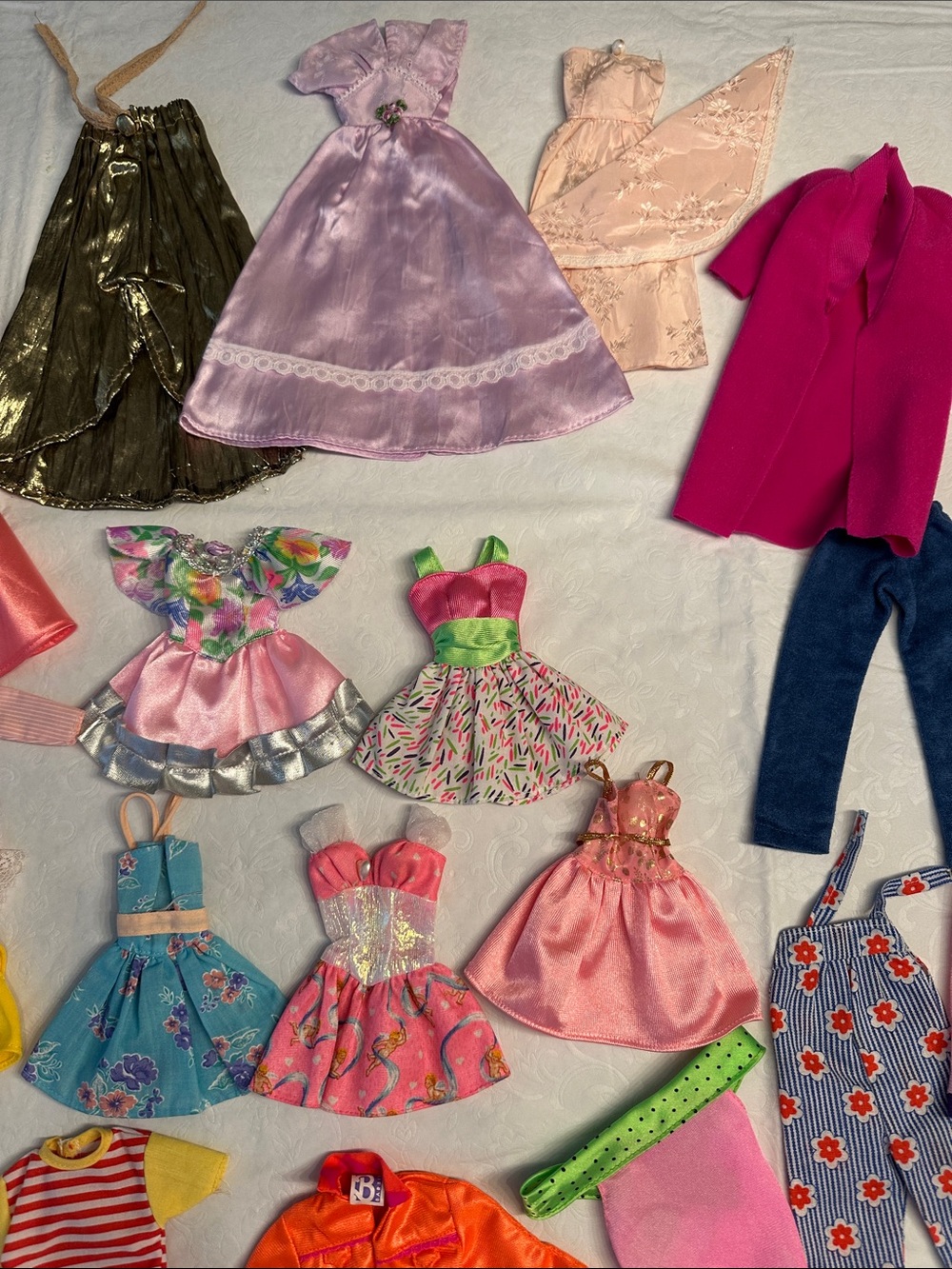 HUGE Vintage Barbie Clothes Clothing Lot genuine handmade seasonal holiday rare - Picture 6 of 16
